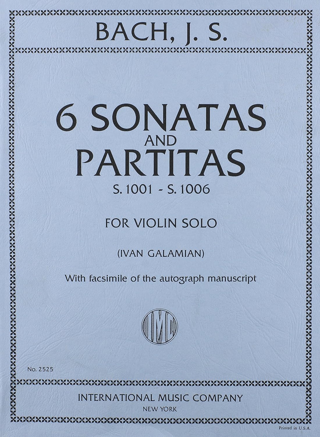 Bach 6 Sonatas and Partitas BWV 1001 1006 for Violin Review