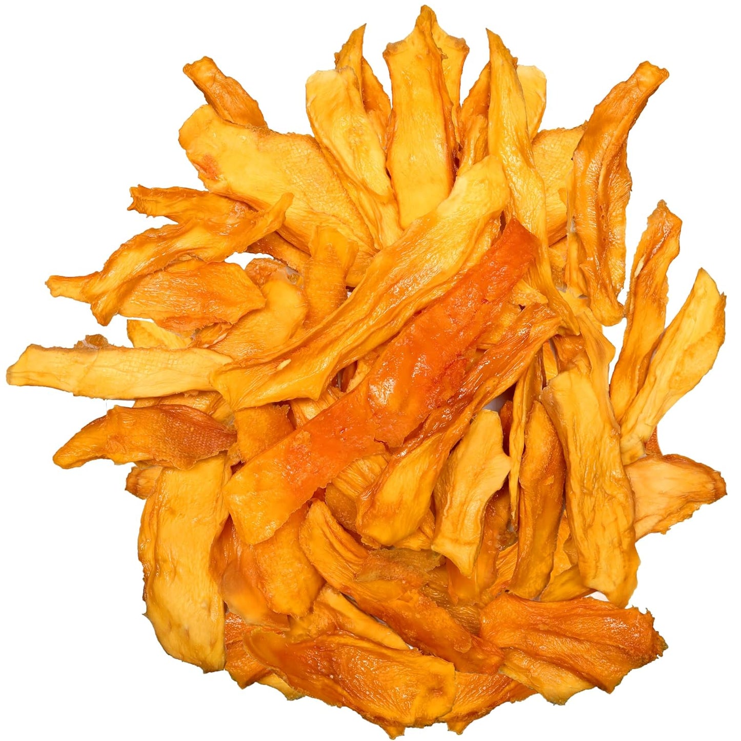 Organic Dried Mango Strips - No Sugar Added, Premium Quality