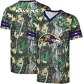 NFL Hunter Camo Primary Logo Game Day V-Neck Top - Game Ready