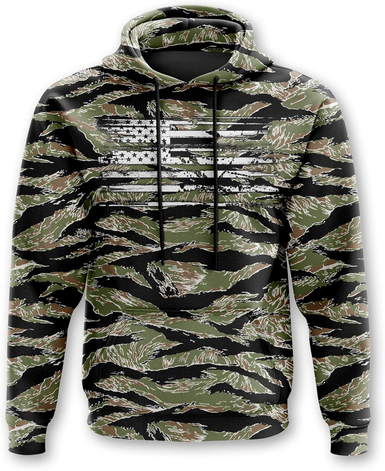 Patriotic Camo Flag Hoodies | USA-Made Quality