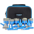 Tile Hole Saw Kit - ZNXIMER 16pc Diamond Hole Saw Set for Tiles
