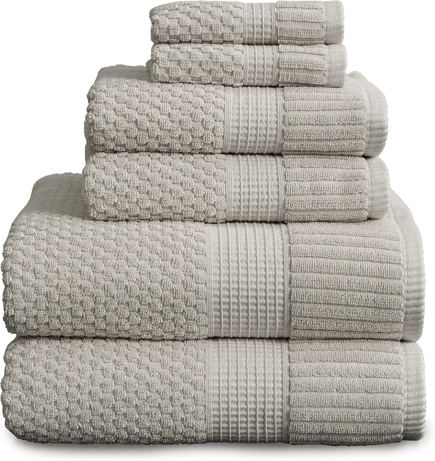 Luxurious 100% Cotton Towel Set for Ultimate Comfort and Absorbency