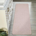 Bath Mat Beige 17x59in Ultra Thin Runner - Quick Dry Non-Slip