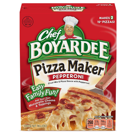 Chef Boyardee Pepperoni Pizza Maker for Fun Family Nights