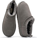 Project Cloud 100% Genuine Leather Micro Boots for Women - Cozy Slip