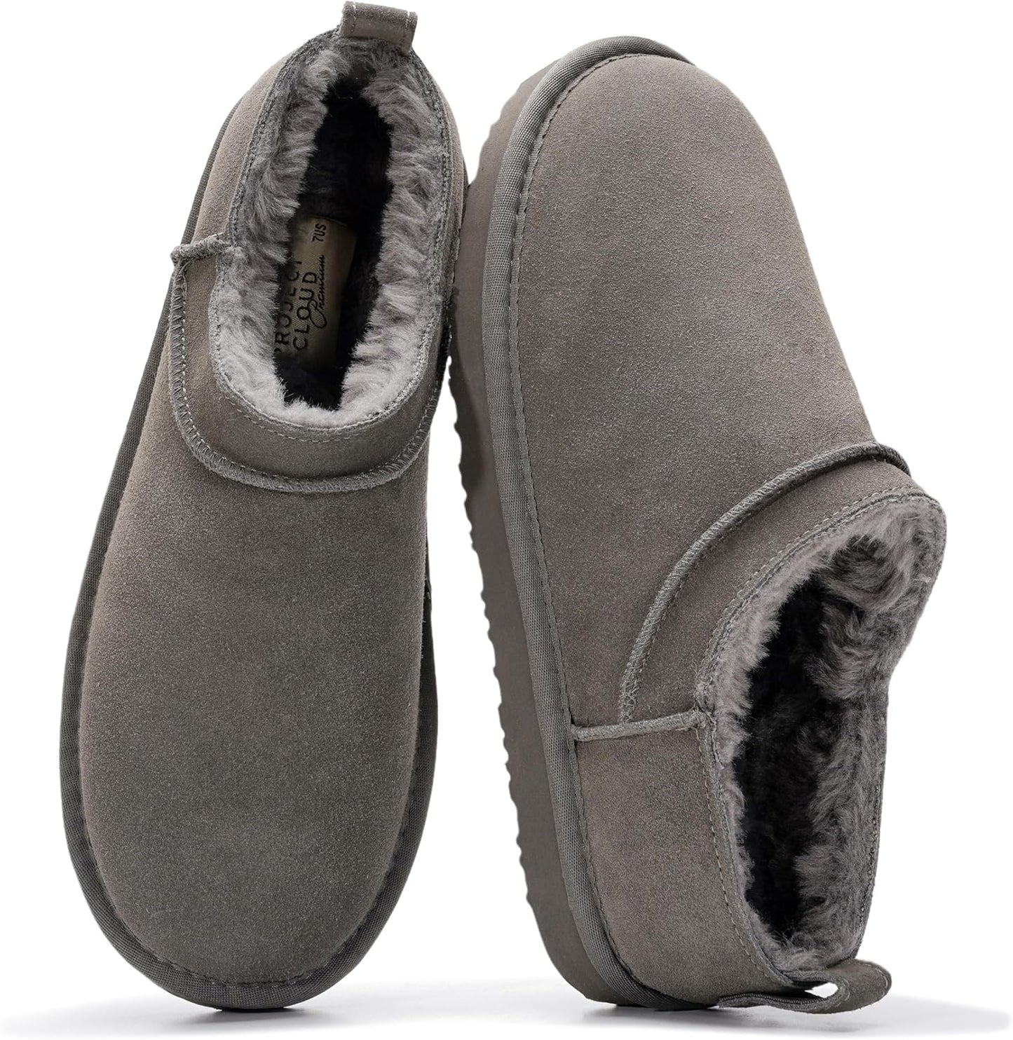 Project Cloud Genuine Leather Micro Boots for Women - Stylish Comfort