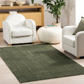 nuLOOM 6ft 7in x 9ft Machine Washable Geometric Area Rug - Durable