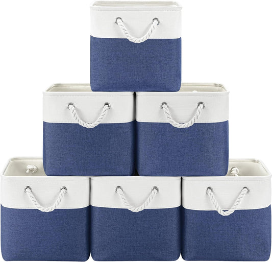 11x11 Cube Storage Bins for Organizing Clothes and Toys