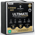 Bed Bug-Proof Mattress Cover King Size Ultimate 3-Piece Kit - Total