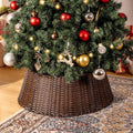 GRANNY SAYS Tree Collar for 9 ft Tree - Wicker Christmas Tree Stand
