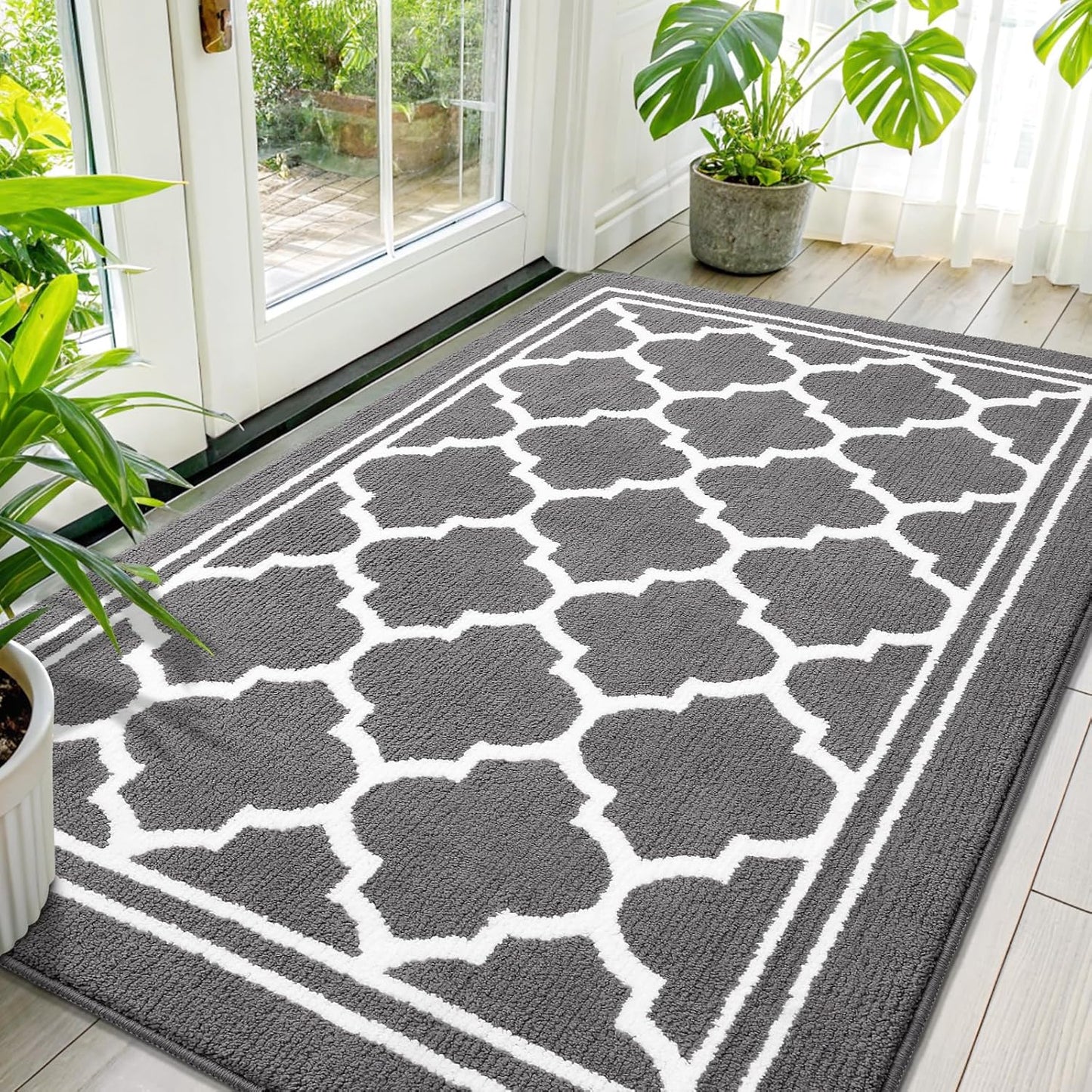 Buganda Large Indoor Door Mat - Absorbent and Stylish Doormat