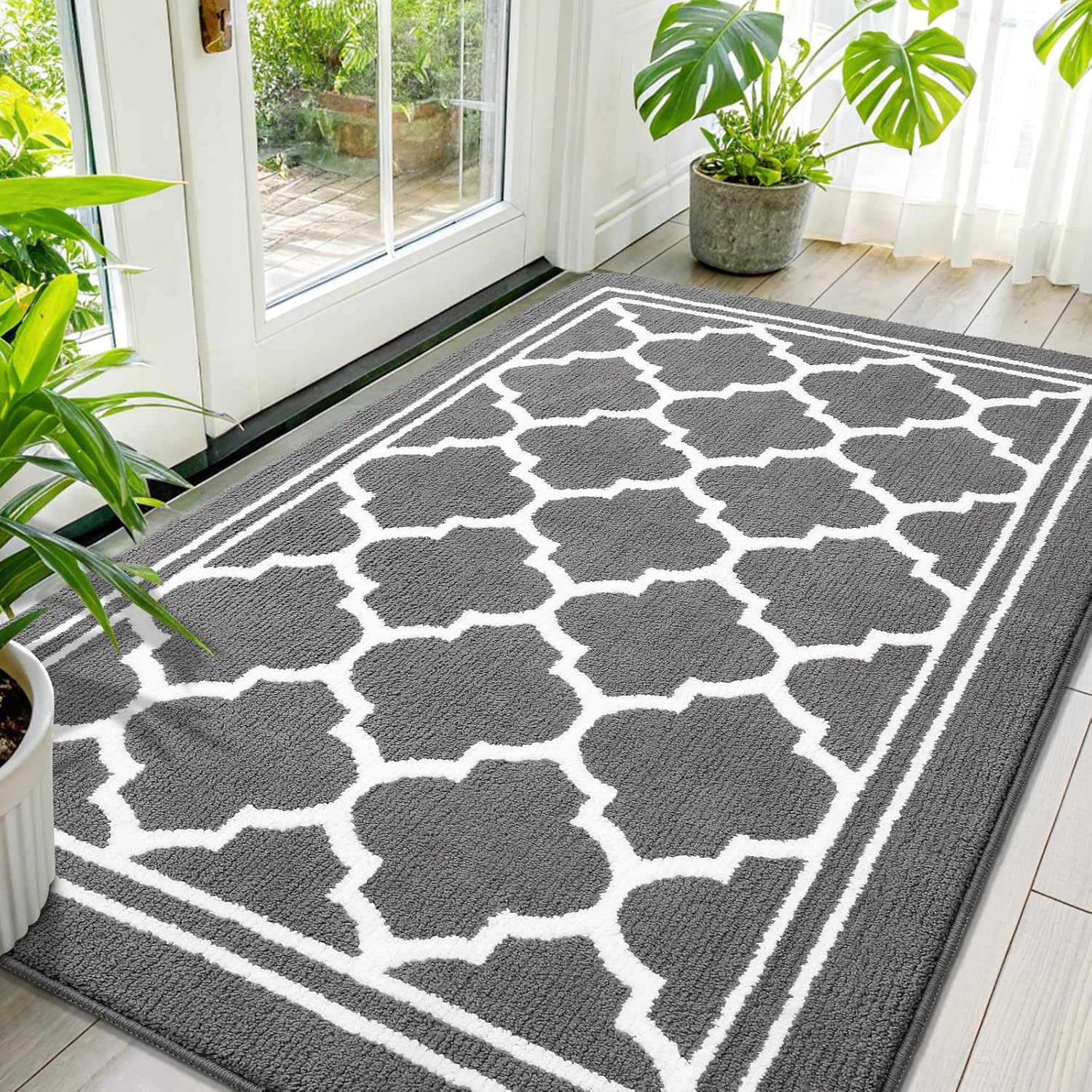 Buganda Large Indoor Door Mat - Absorbent and Stylish Doormat