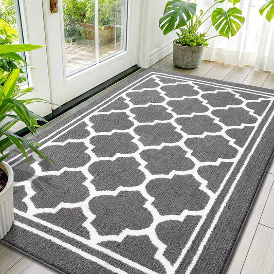Buganda Large Indoor Door Mat - Absorbent and Stylish Doormat