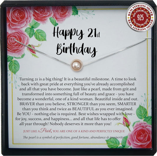 Be Wished 21st Birthday Gifts for Women - Meaningful Necklace