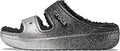 Crocs Classic Cozzzy Platform Sandals - Plush Fuzzy Slide Comfort