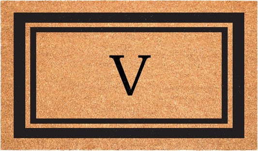 Calloway Mills Monogram Doormat 18in x 30in for All Seasons
