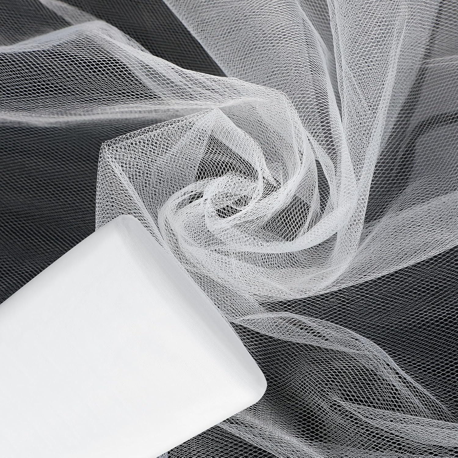 Tulle Fabric Rolls Bulk 54 Inch by 100 Yards for DIY Crafts