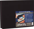 Art Photo Storage Box Eternity Archival Clamshell Box - Black 11 in x