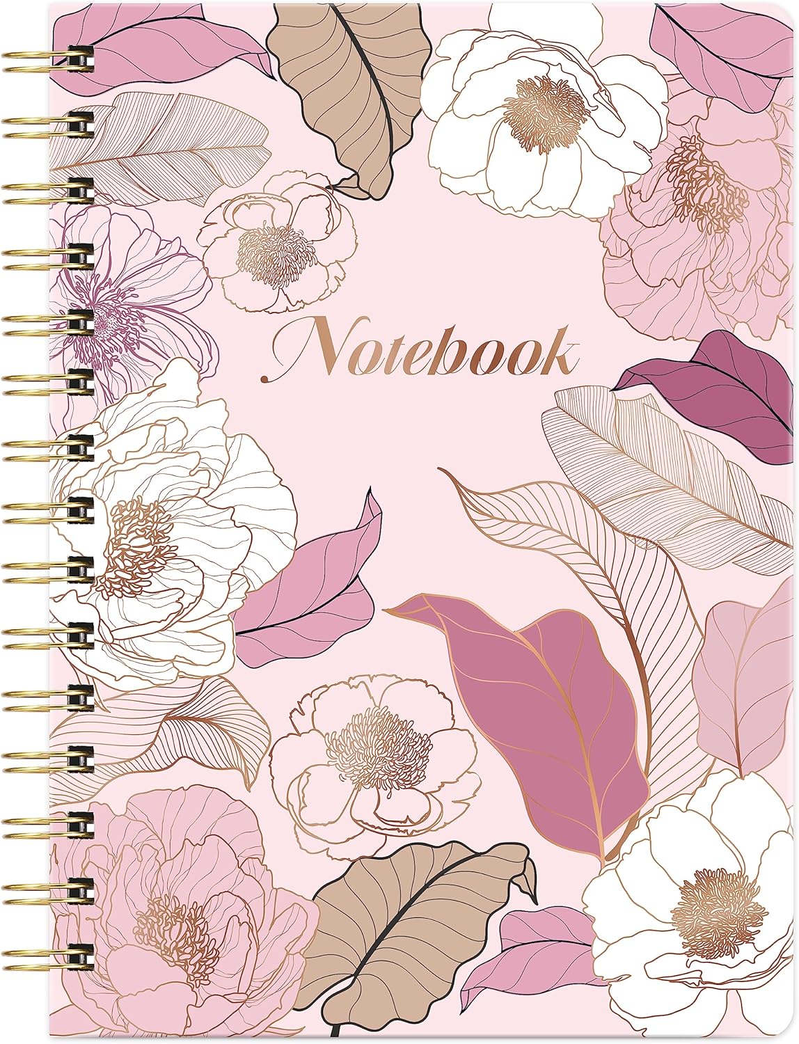 Pinchoco College-Ruled Spiral Journal: Strong Twin-Wire Binding, Premium Paper