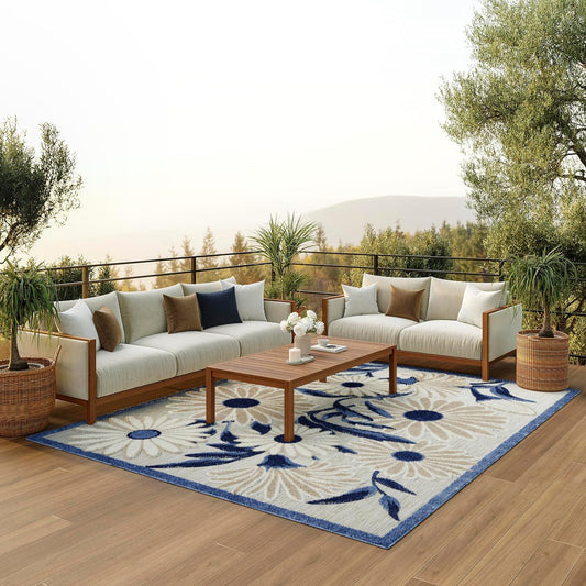 Nourison Home Aloha Indoor/Outdoor Area Rug for Versatile Spaces