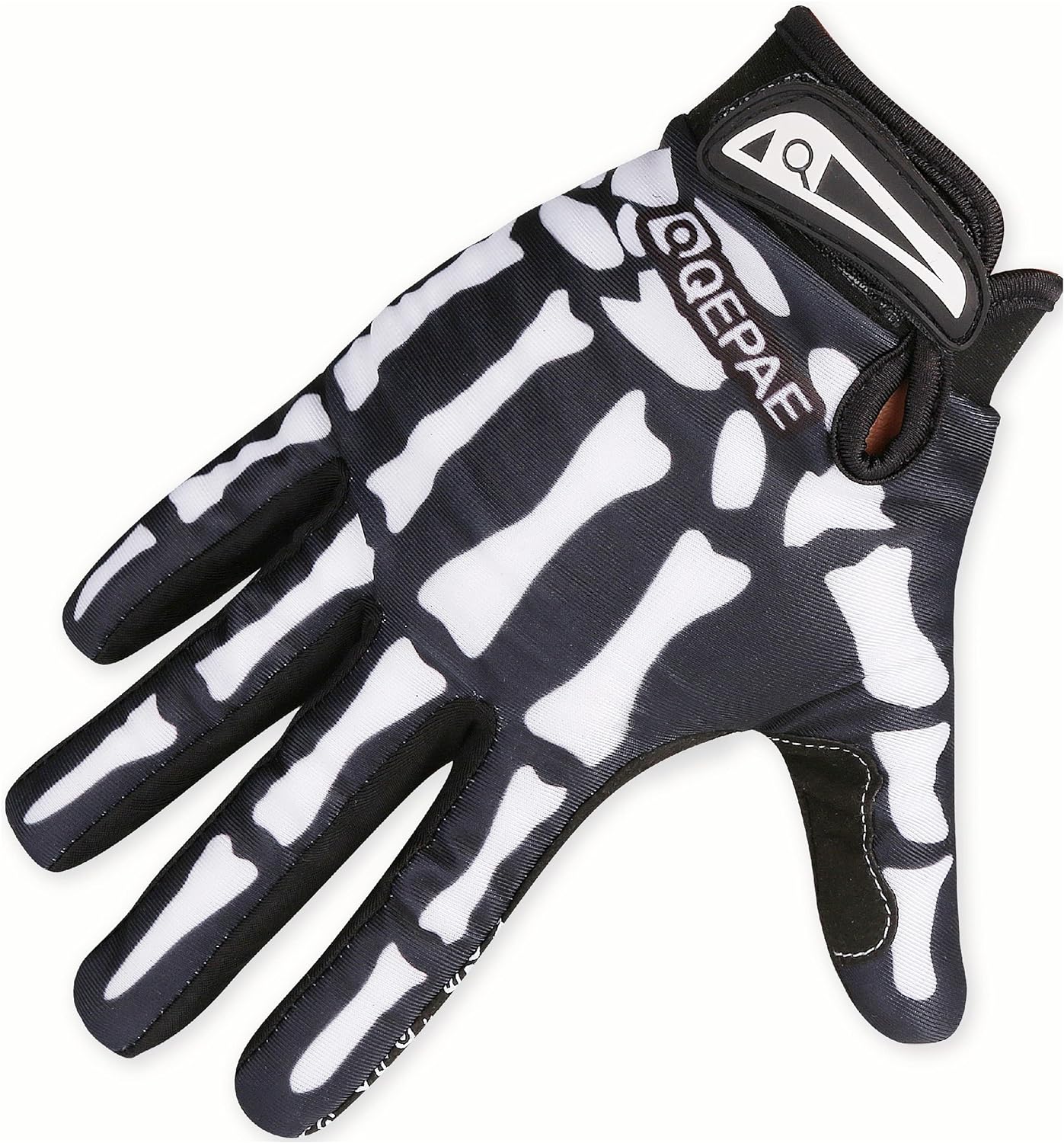 Anti-Slip Breathable Skeleton Gloves for Sporty Rides