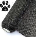 Bling Rhinestone Sticker Sheet 2mm Black - High Density Crystal