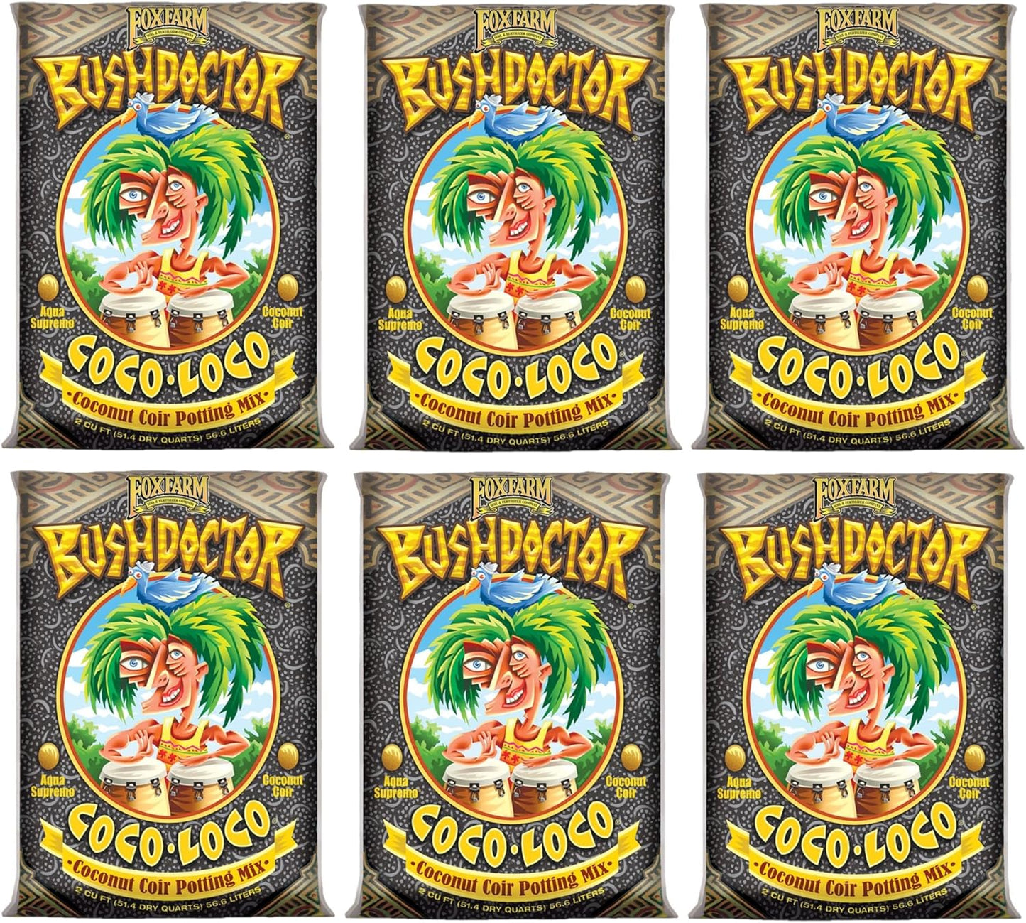 FoxFarm Bush Doctor Coco Loco Potting Mix for Healthy Plants