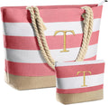YOOLIFE Women's Travel Tote - Trendy Canvas Beach Bag for Style