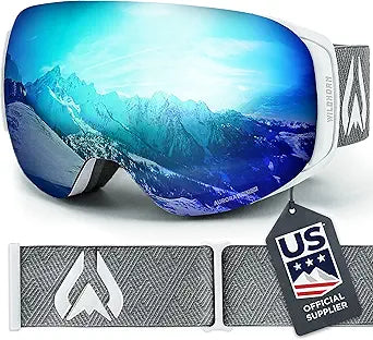 Wildhorn Roca Ski Goggles for Men and Women - Anti-Fog & UV