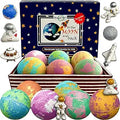 Galaxy Bath Bombs for Kids with Toys Inside - Fun Organic Fizzy Set