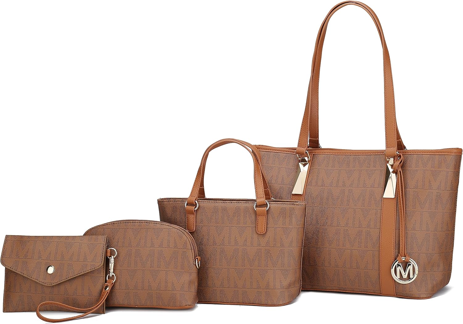 MKF Collection Tote Bag for Women by Mia K - Stylish Set