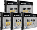5 Pack Ritek BD-R XL BDXL 100GB Archival Grade Triple Layer