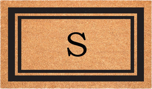 Calloway Mills Monogram Doormat 30in x 48in for All Seasons