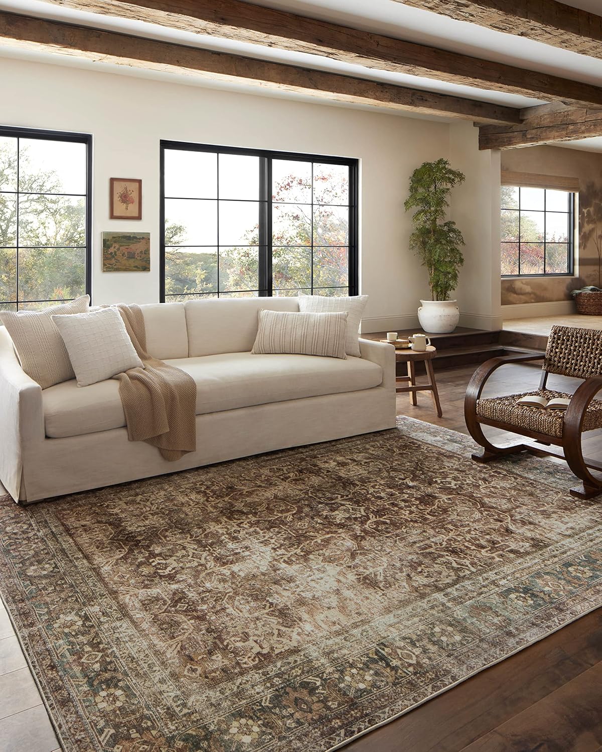 Magnolia Home Sinclair Collection Rug - Stylish and Washable