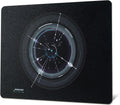 XVX Glass Mousepad Gaming Overload Black Tempered Glass Mouse Pad