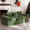 MAXYOYO 3-Seater Boneless Sofa Couch for Cozy Living Room