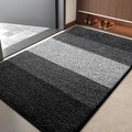 Kitinjoy Indoor Outdoor Door Mat 40x32 - Low-Profile Non-Slip