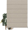 BERISSA Linen Roman Shades Blackout - Thermal, Room Darkening