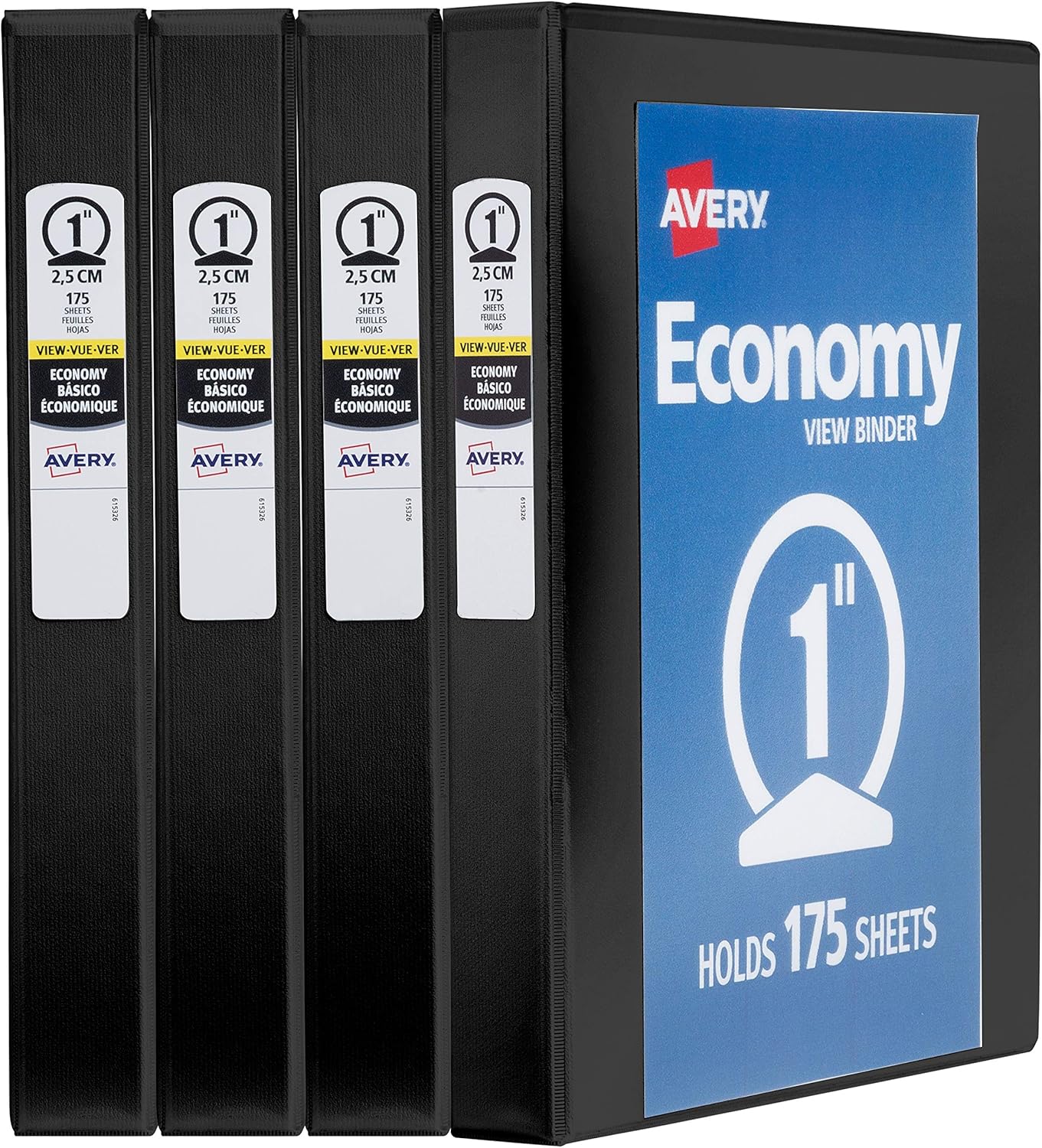 Avery Economy View 3 Ring Binders for Home Organization Needs