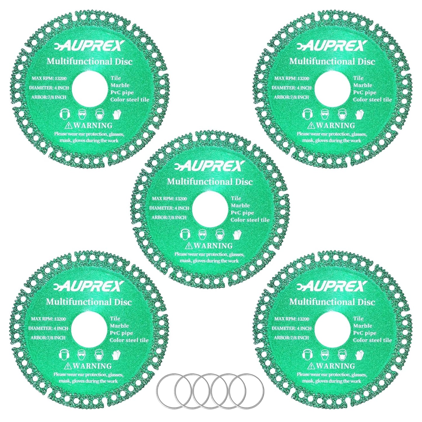 AUPREX 4 Inch Diamond Cutting Disc - Cut in Seconds!