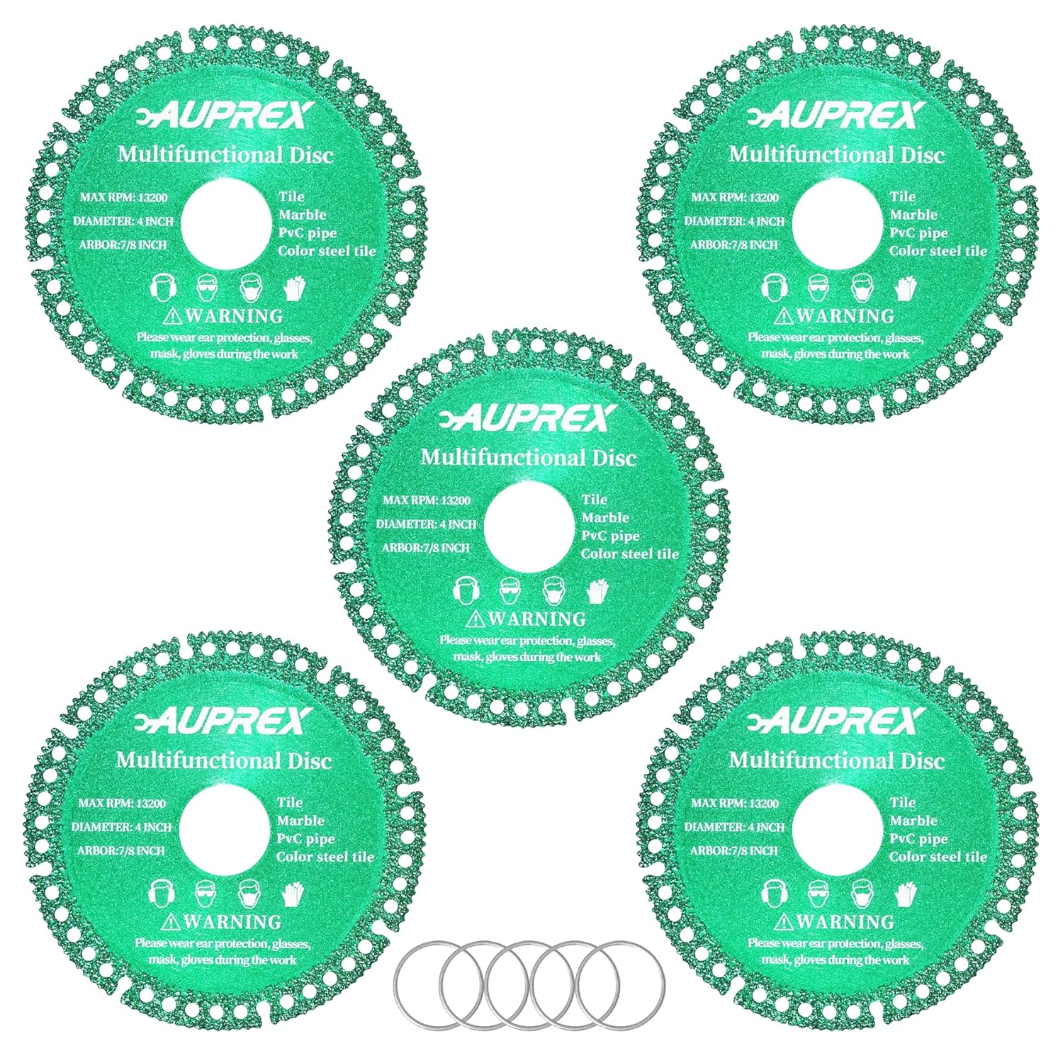 AUPREX 4 Inch Diamond Cutting Disc - Cut in Seconds!