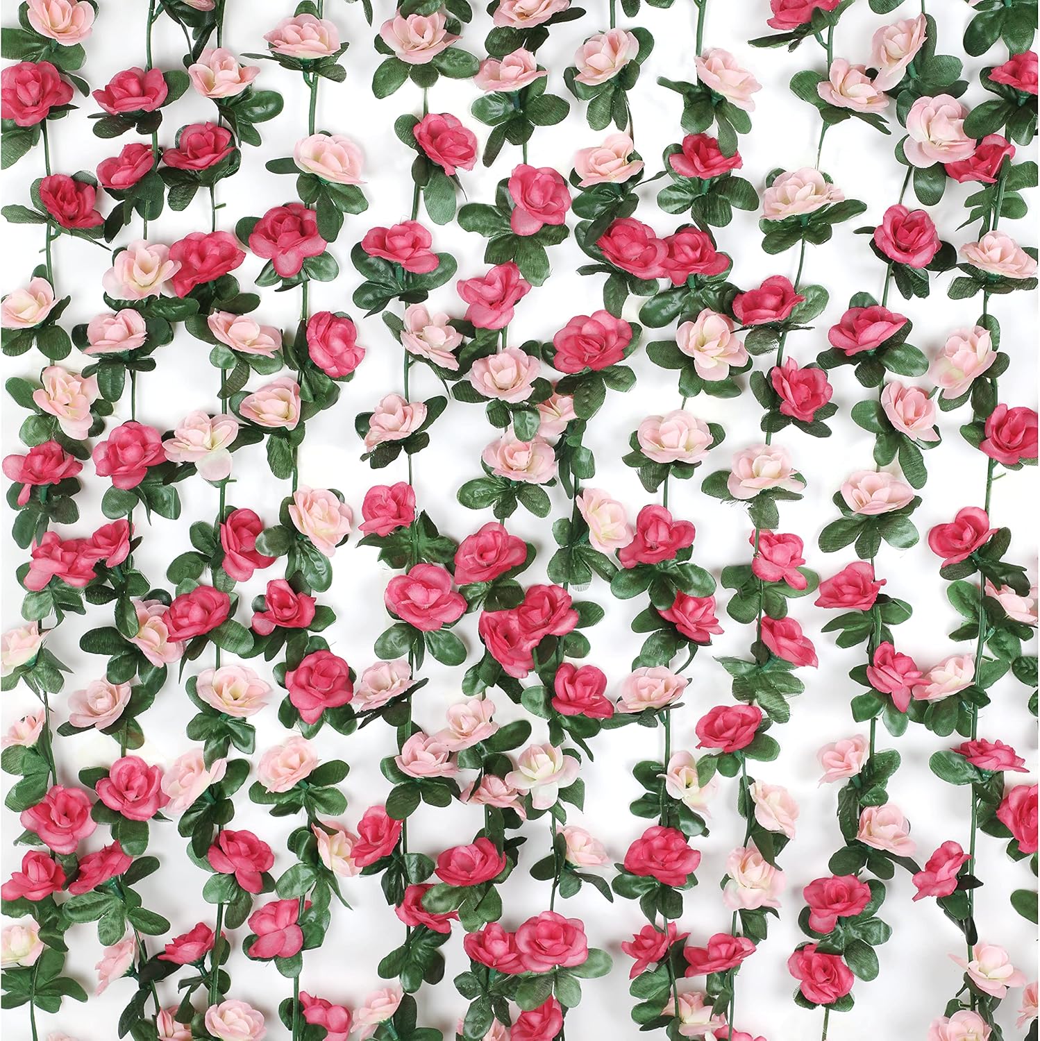 Artificial Rose Vines for Bedroom Decor by BLEUM CADE