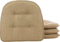 Klear Vu Omega Non-Slip Chair Cushions, U-Shaped 4 Pack - Stable