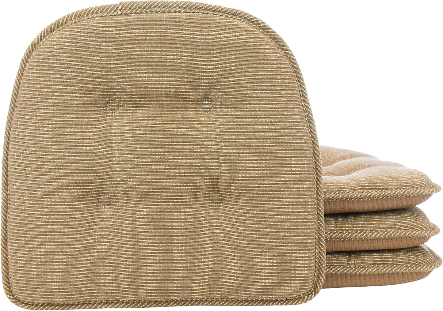Klear Vu Omega Non-Slip Chair Cushions for Dining and Office