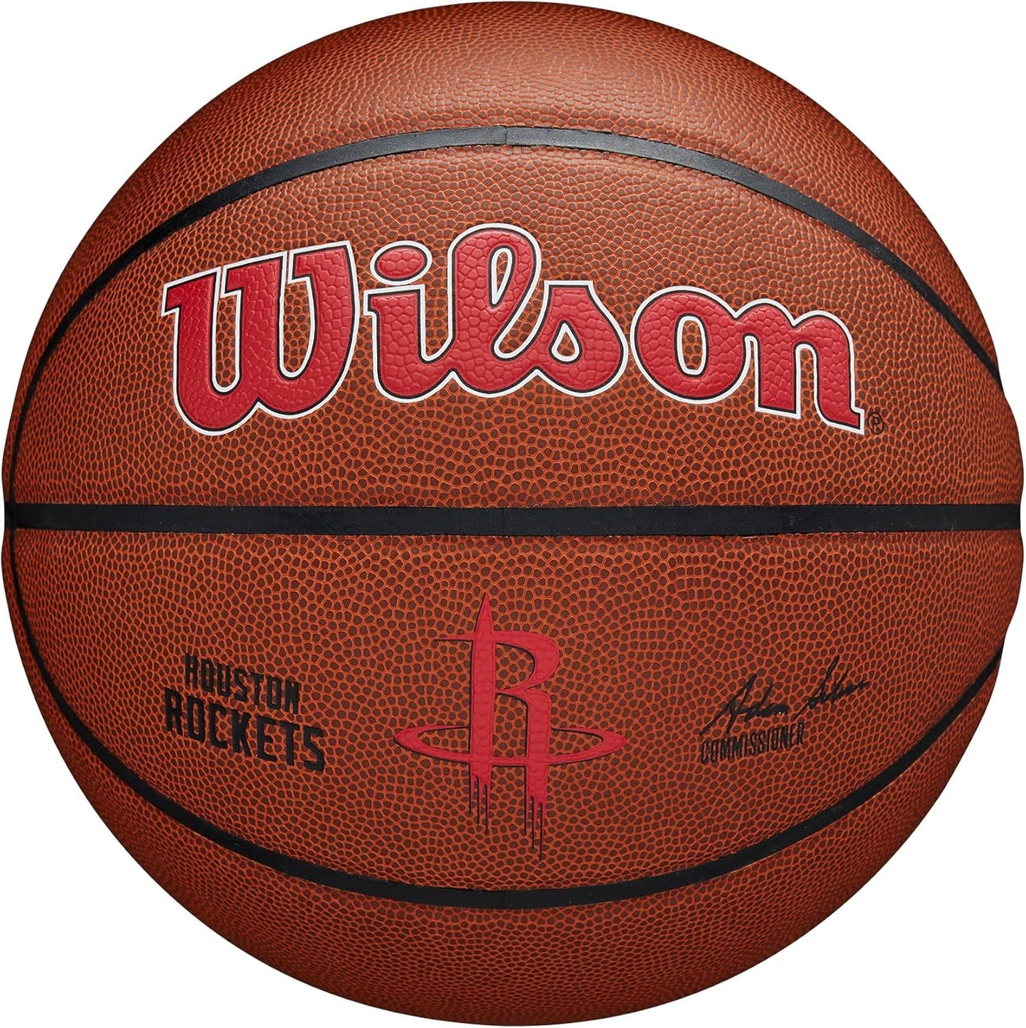 Wilson NBA Team Alliance Basketball - Size 7 for Houston Rockets