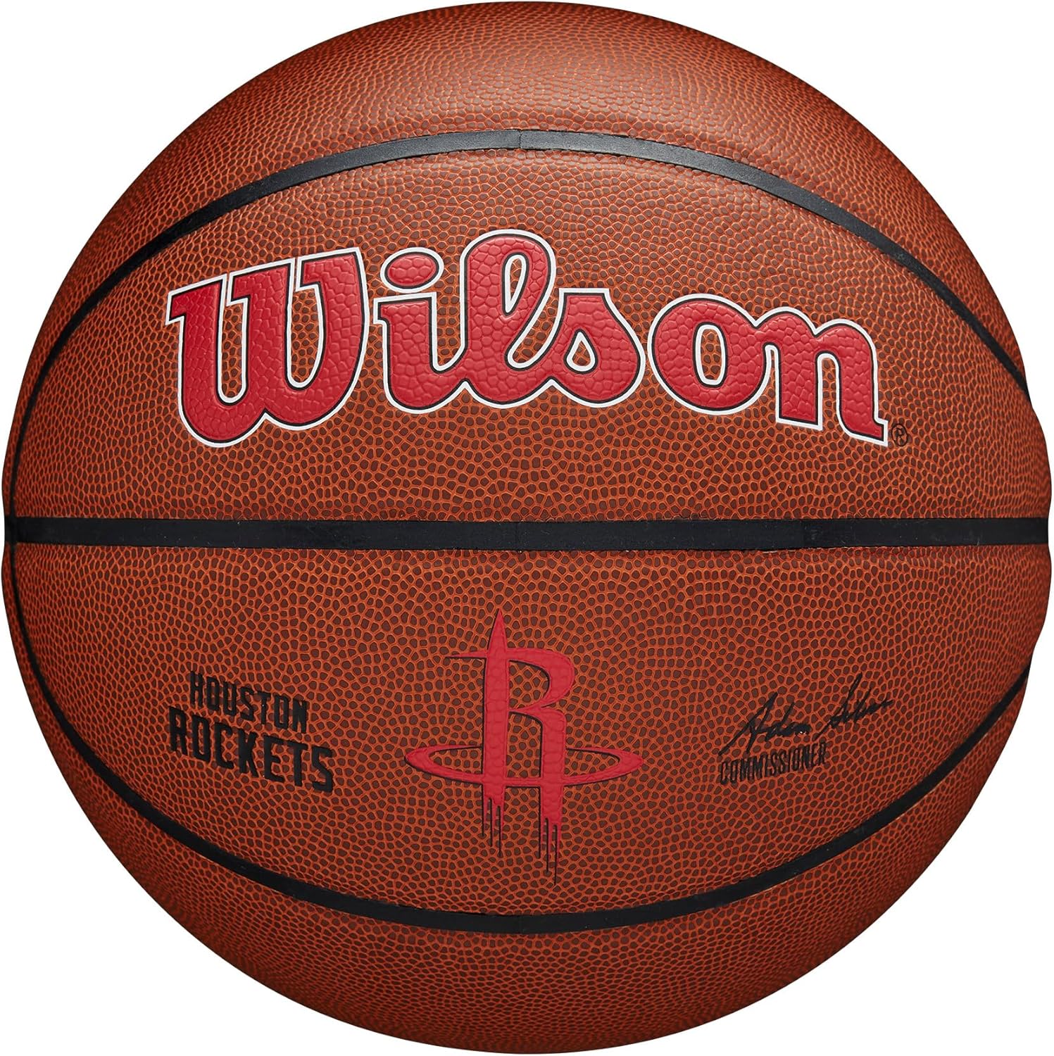 Wilson NBA Team Alliance Basketball - Size 7 for Houston Rockets