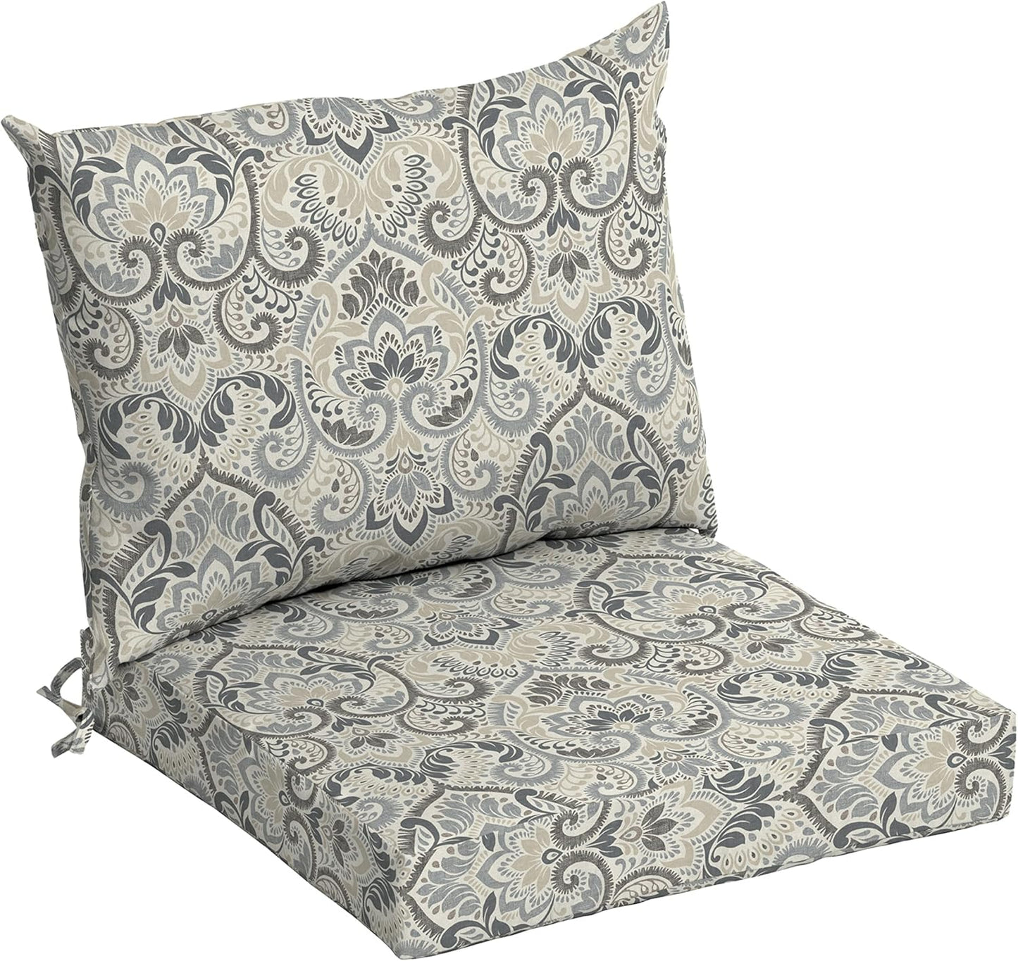 Arden Outdoor Dining Chair Cushion Set, Rain-Proof & Fade Resistant