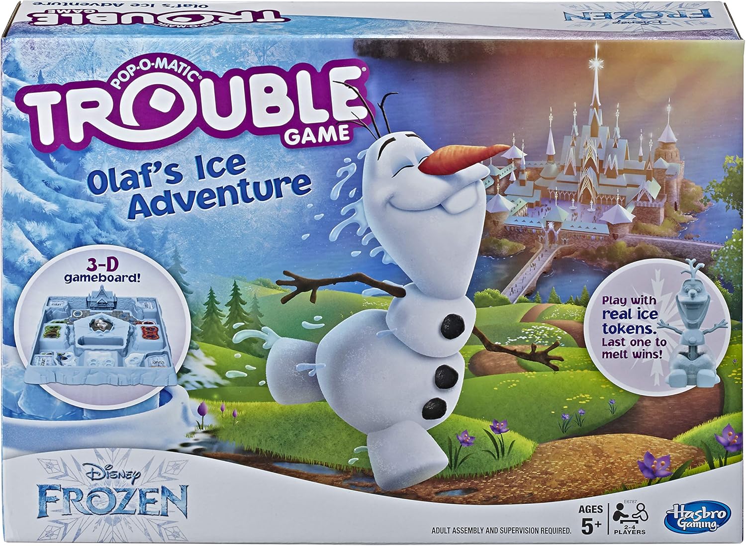 Olaf's Ice Adventure Trouble Game