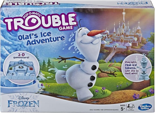Olaf's Ice Adventure Trouble Game