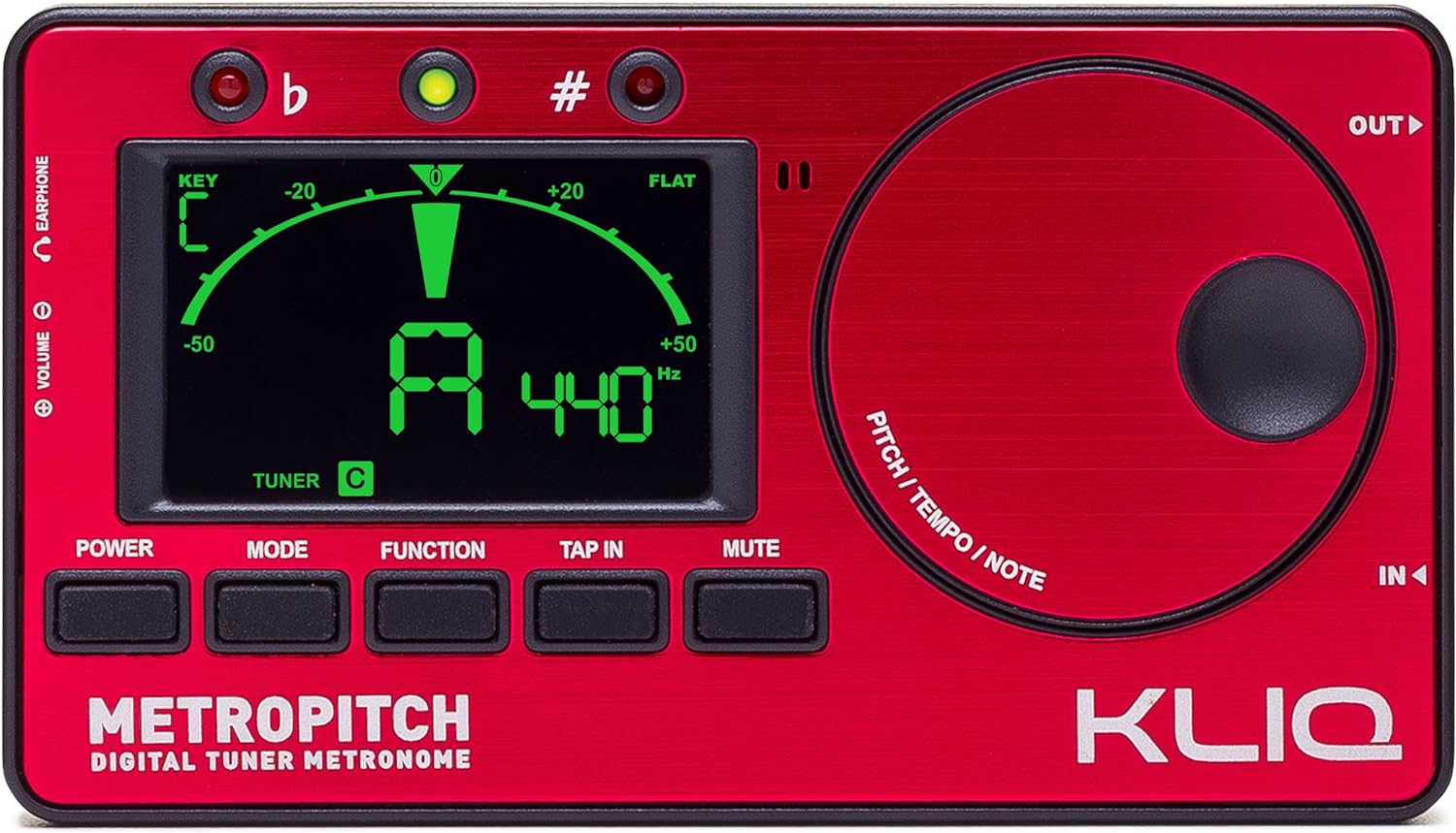 KLIQ MetroPitch - Versatile Instrument Tuner